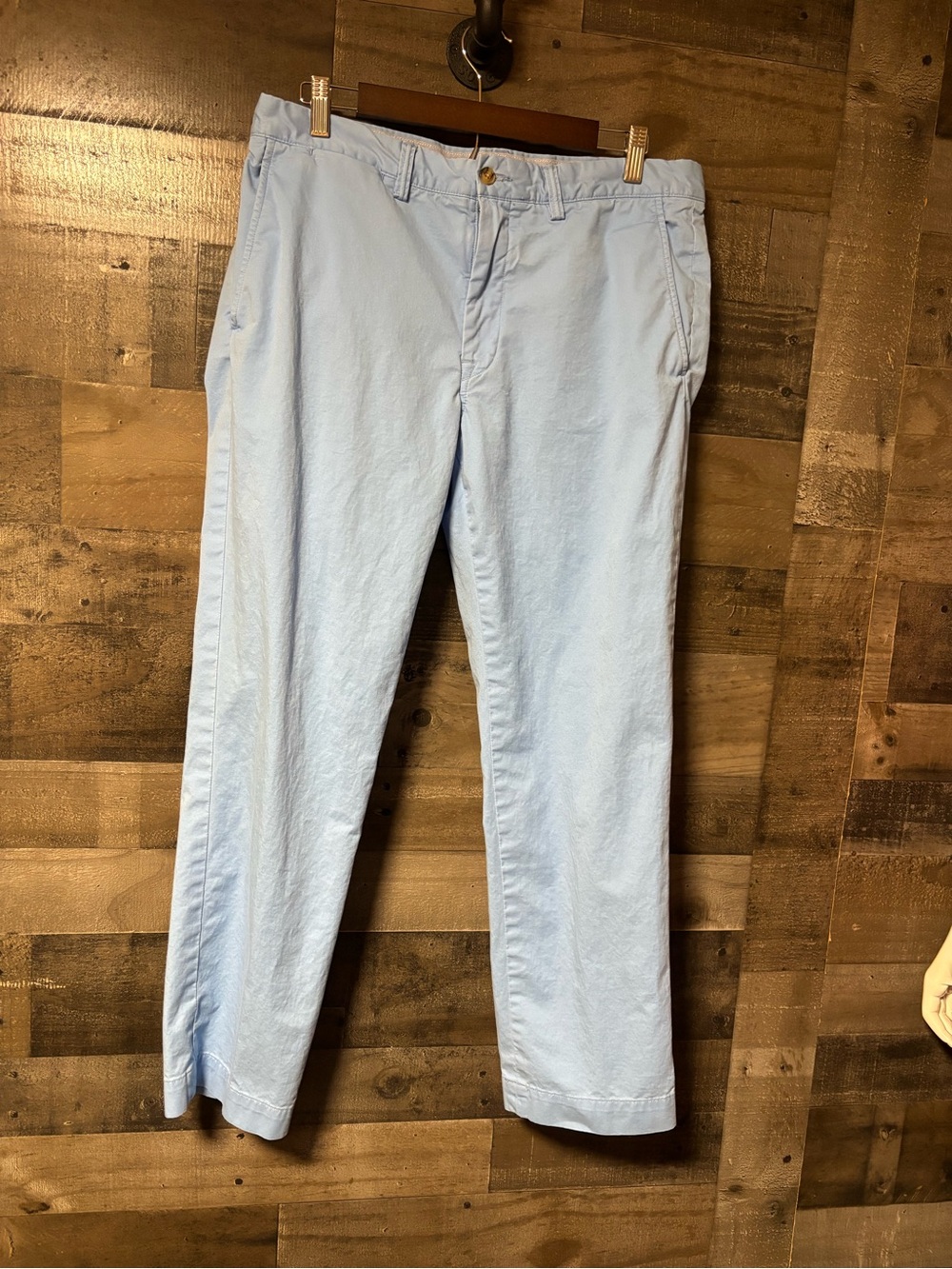 Polo by Ralph Lauren Pale Stretch Cotton Twill Chinos 34x 29